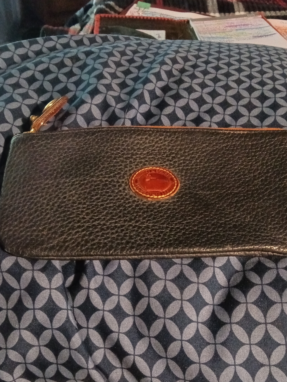 Navy Blue Zipper Accessorie